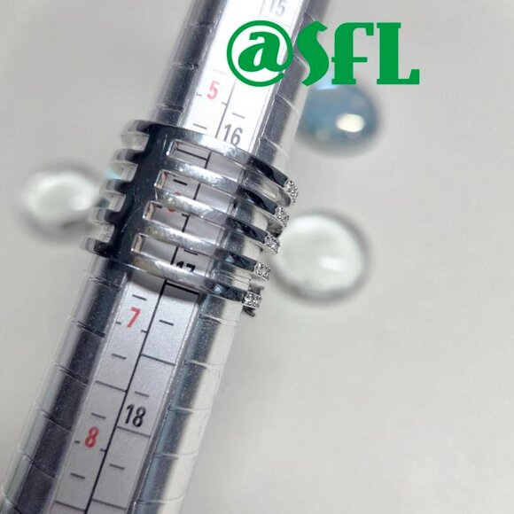 Swarovski Crystal Multi Strands Statement Ring Showstopper Regency Glam Sparkle - Picture 4 of 10